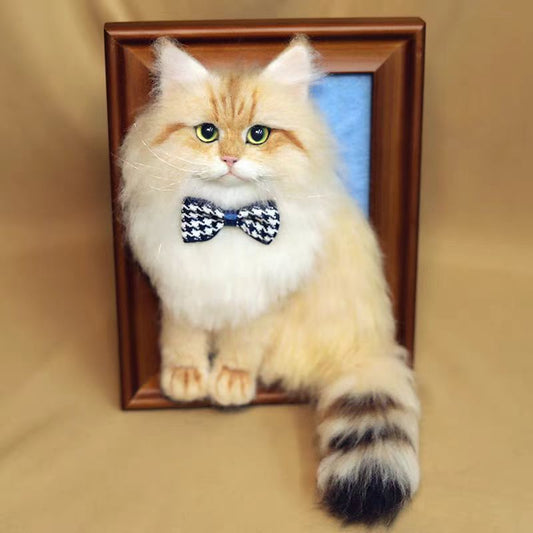 Half-body pet, long-haired